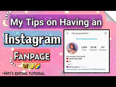 How to make instagram fan edits